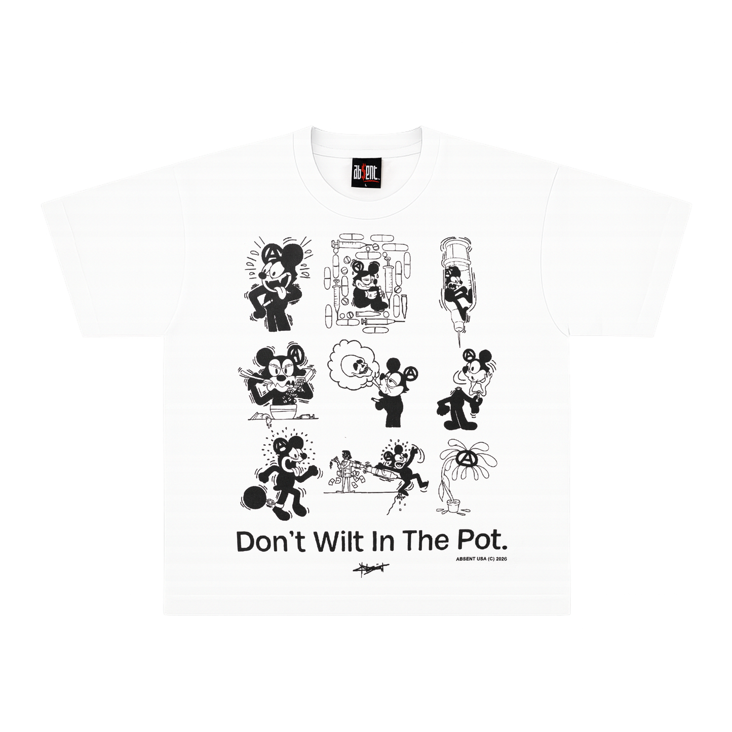 08. WILTING SHIRT WHITE